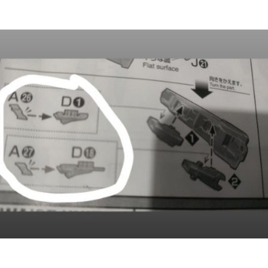 CB butcher parts for MG Providence G1  I23  I44 J24