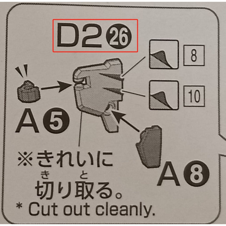 CB HG 17  1/144 butcher parts for Heavyarms