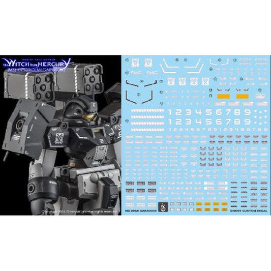 YAN FLAME Water Slide Decal GHOST TWFM HG 1/144 Demi Garrison Fluo Type (YANHG077) 20250721
