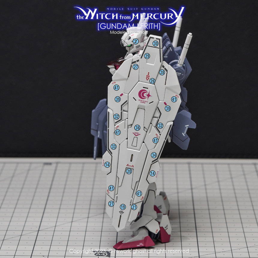 YAN FLAME Water Slide Decal GHOST HG 1/144 TWFM LFRITH Fluo (YANHG010) 20250721