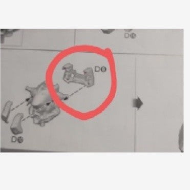 CB RG 07 butcher parts for SAZABI