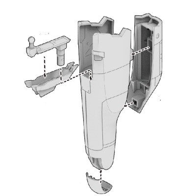 Plasticist Studio HG 1/144 EX-S gas FUEL container 3D printing parts  not include the body (SDJJ048)