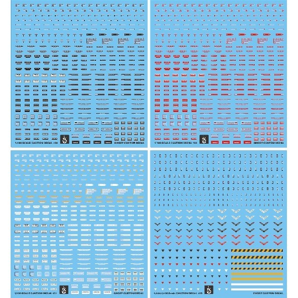 YAN FLAME Water Slide Decal GHOST General use logo warning Fluo Type (YANJS001) (YANJS002) (YANJS003) (YANJS004) 20250721