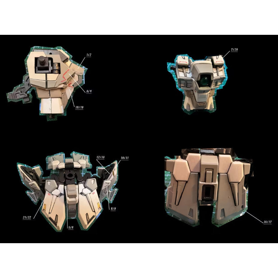 20250722 XUEYAN XY / SNOW FLAME FIX MG 1/100 SNOW WHITE WING Water slide decal