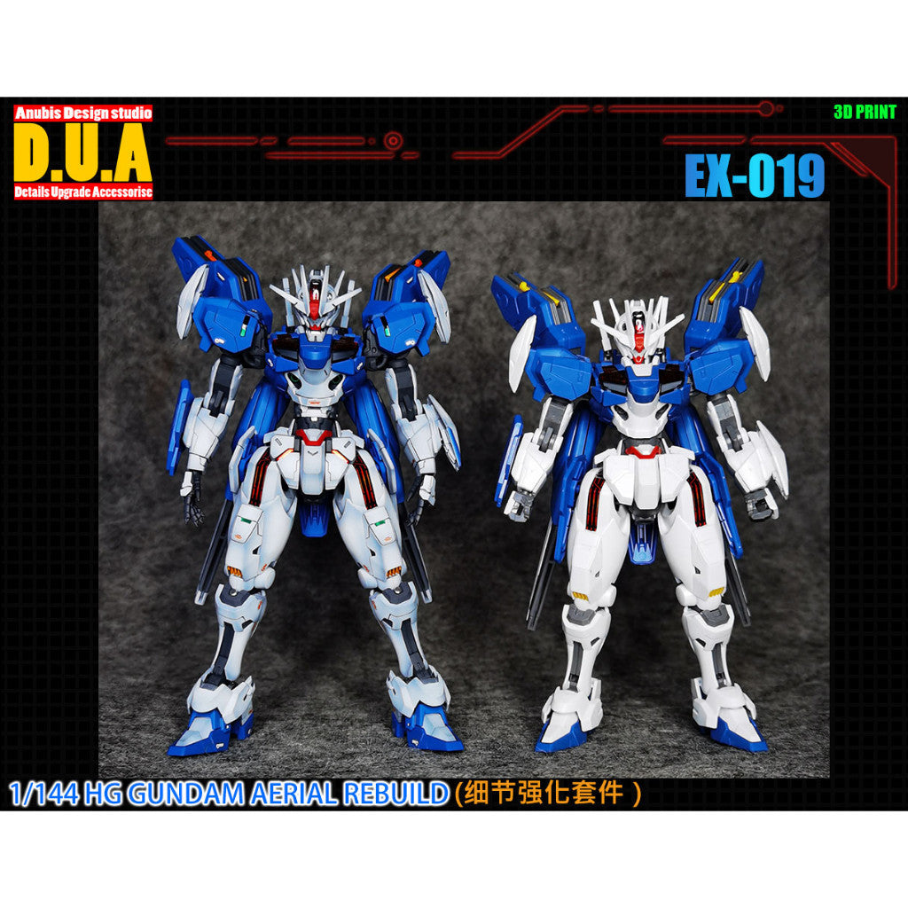 ANUBIS 3D print detail upgrade parts EX019 HG  AERIAL REBUILD no kits