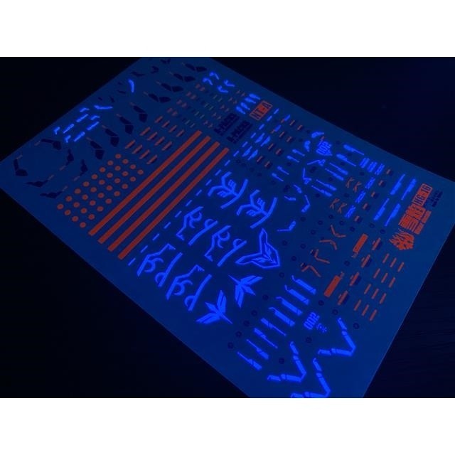 20250722 XUEYAN XY / SNOW FLAME HG 16 NT-A / Sinanju Stein 2in1 Fluorescence High-Accuracy Water slide decal
