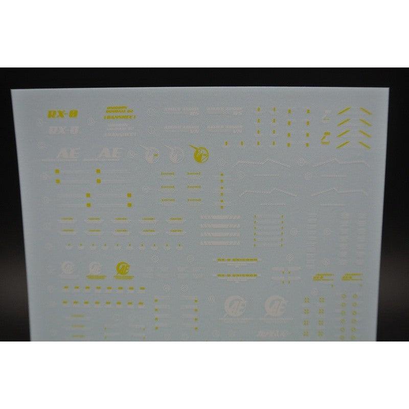 DL DALIN Water slide decal MG Banshee