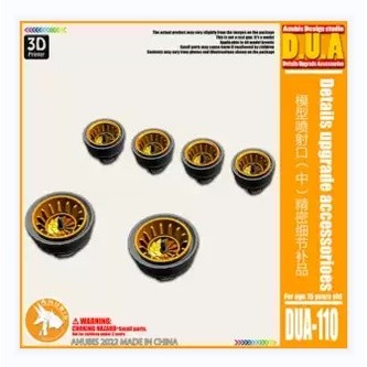 ANUBIS 3D print detail upgrade parts DUA061-110 details upgrade accessories Active shaft Heat sink Oil pipe Outer armor no kits