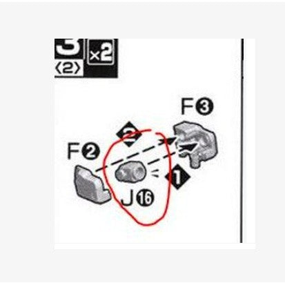 CB MG 27 butcher parts for Justice