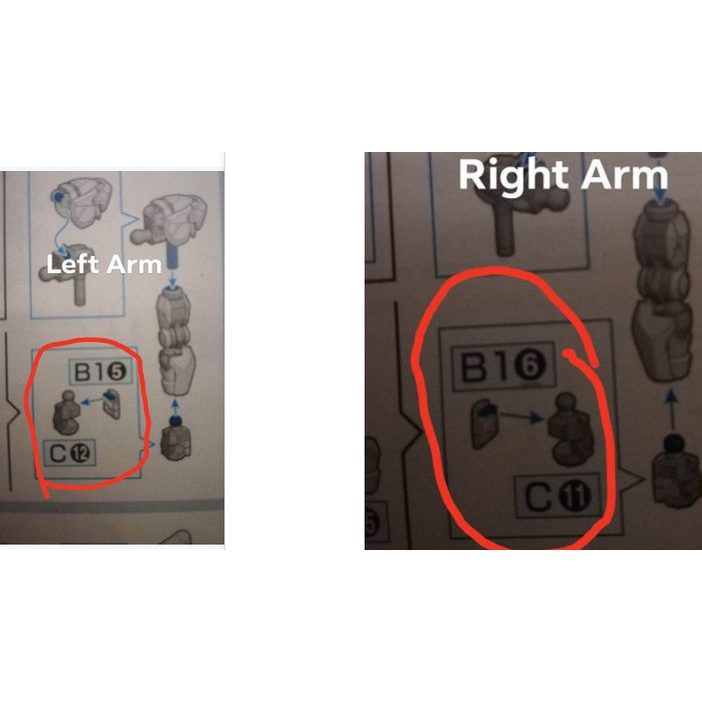 CB HG 02 1/144 butcher parts for  Aerial
