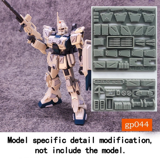 ANUBIS 3d PRINT DETAIL upgrade parts GP044 3D Print AddonHGUC RX-79 Apr EZ-8 08MS from KITS