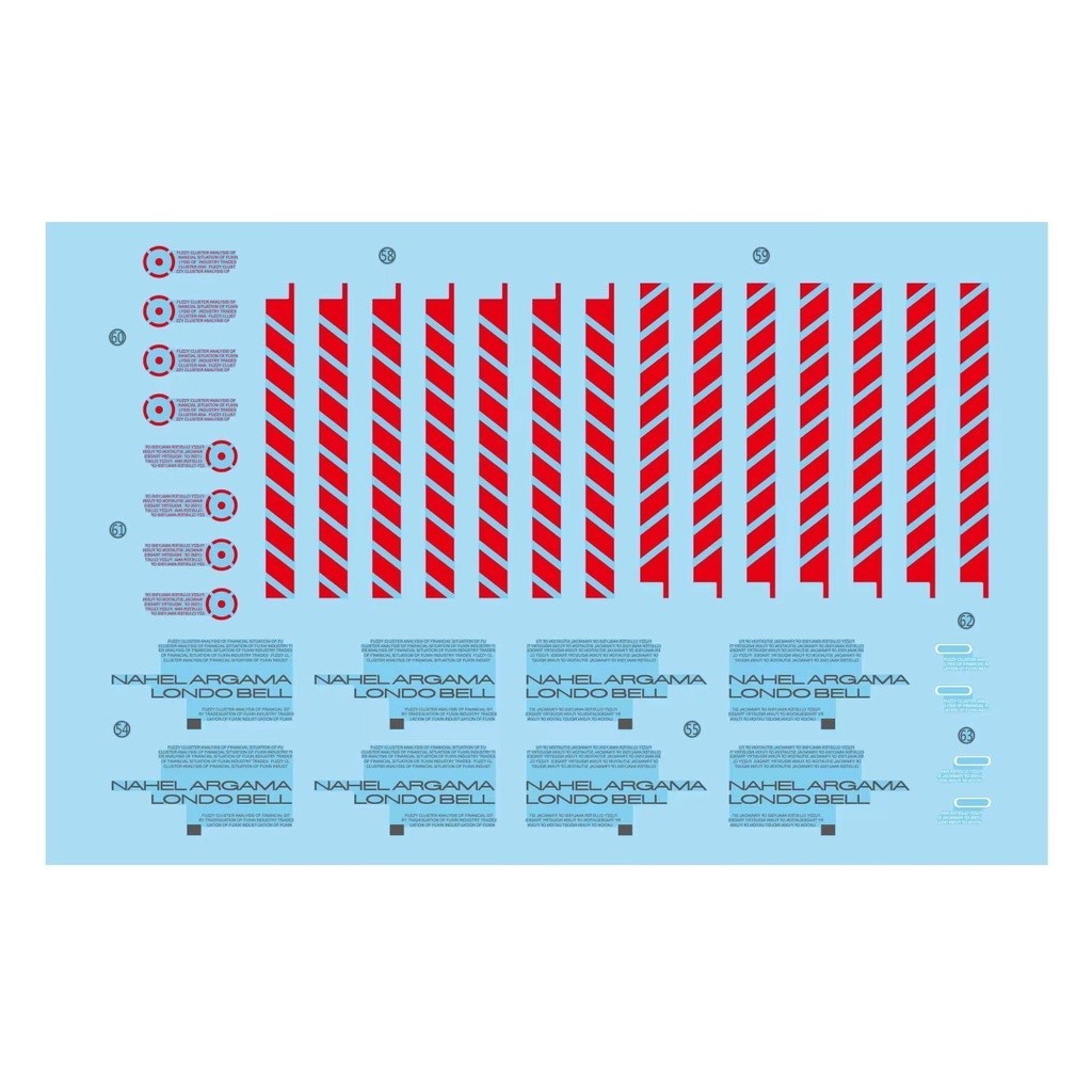 20250722 XUEYAN XY / SNOW FLAME PG 13 Divine Expansion Set Perfectibility Fluorescence High-Accuracy Water slide decal