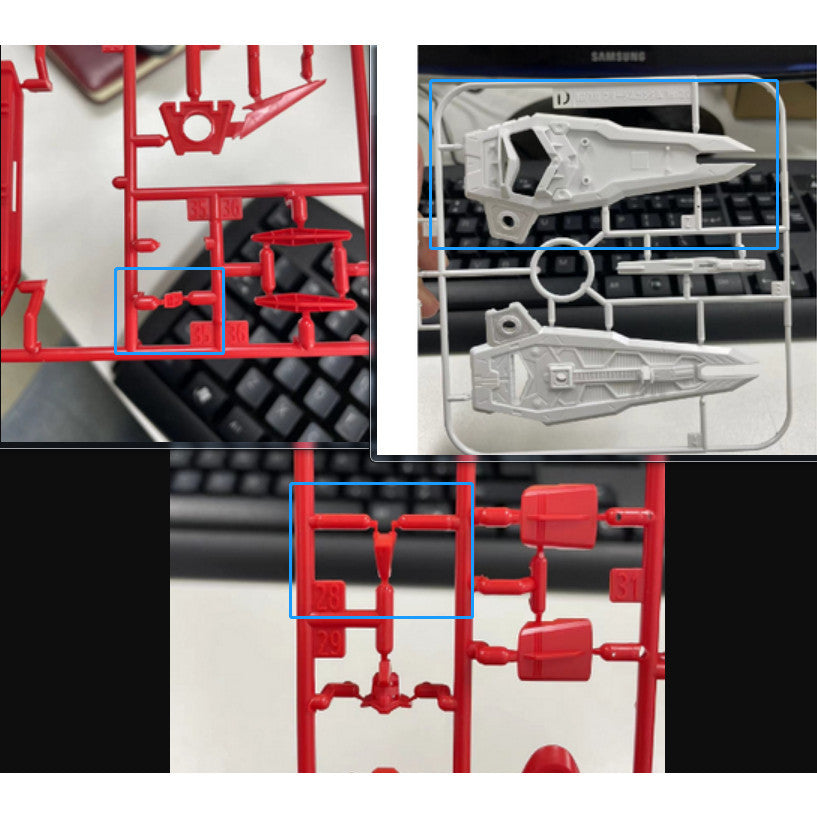 CB Mg 02 butcher parts for  Freedom 2.0