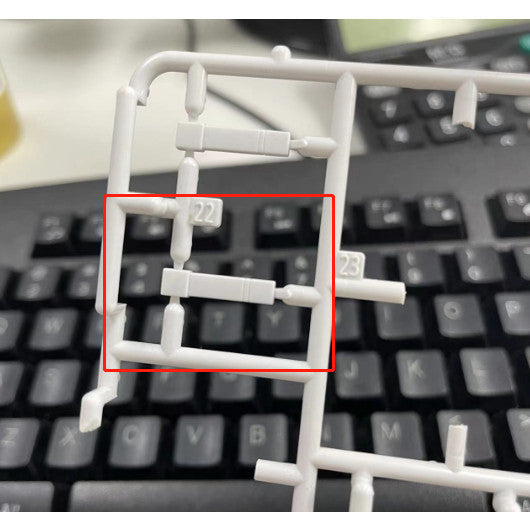 CB HG 02 1/144 butcher parts for  Aerial