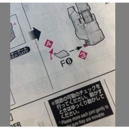 CB RG 08 1/144 butcher parts for  Banshee C5 PC10 F8 G25 J7