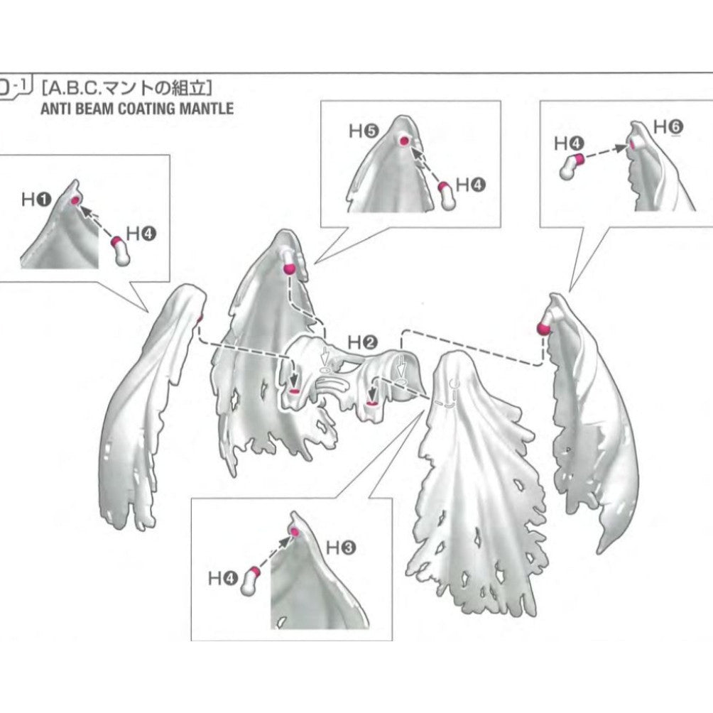 CB RG 11 butcher parts for 31 Crossbone X1