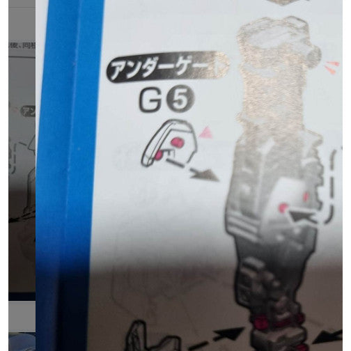 CB RG 09 butcher parts for Strike freedom