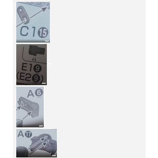 CB HG 20 butcher parts for HGCE Destiny Heine Westenfluss version