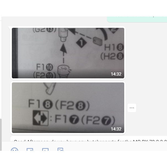 CB MG 05 1/100 butcher parts for  RX-78-2 Ver 3.0