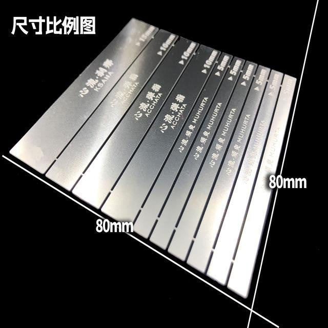 Alexen AJ0064 Heart Flow Ultra-Thin Curved Grinder Rod Nozzle 10pcs