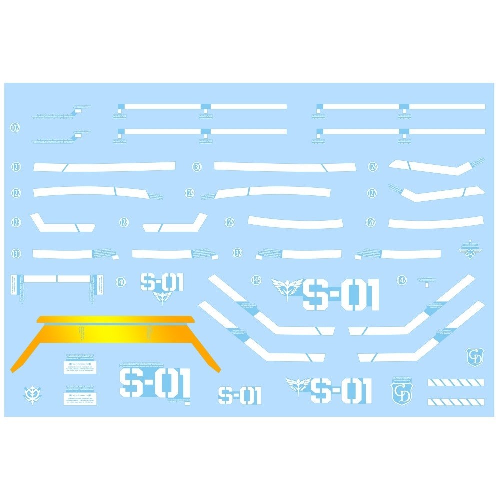 20250722 XUEYAN XY / SNOW FLAME MG X42 Sazabi Ver.Ka High-Accuracy Water slide decal