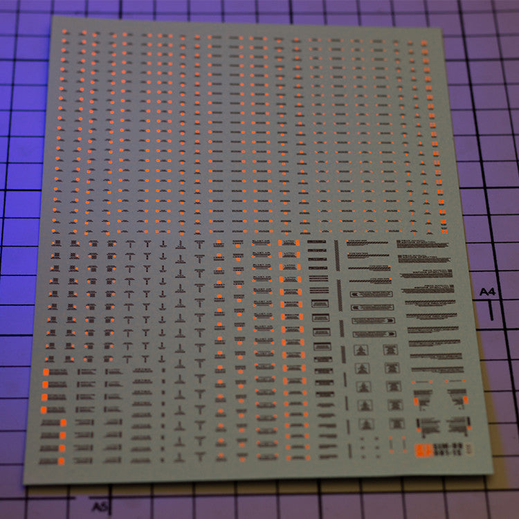 20250721 EVO RB01 1/144 HIQ Sign Fluo Water Slide Decal EVO100