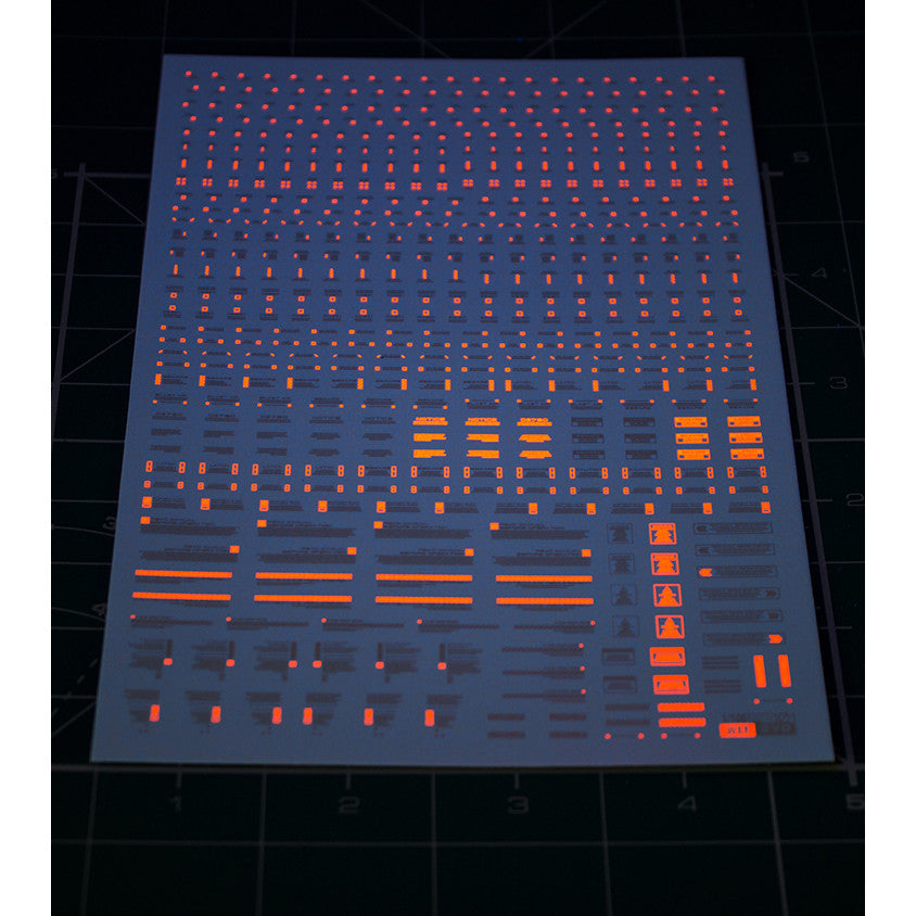 20250721 EVO RB01 HIQ Waning Sign Logo Fluo Water Slide Decal EVO100