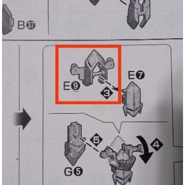 CB butcher parts for MG BARBATES