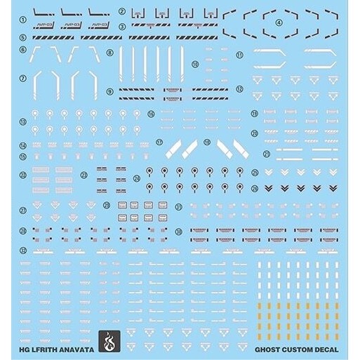 YAN FLAME GHOST TWFM HG 1/144 LFRITH ANAVATA Fluo Type (YANHG060) 20250721