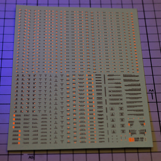 20250721 EVO RB01 1/144 HIQ Sign Fluo Water Slide Decal EVO100