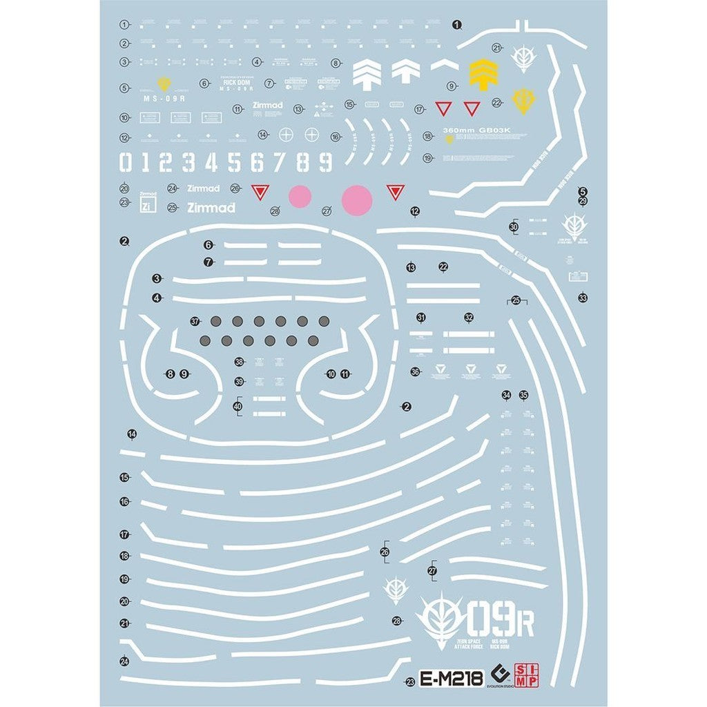 20250721 EVO MG 218 MG RICKDOM 1.5 fluo water slide decal EVOMG066