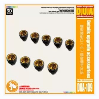 ANUBIS 3D print detail upgrade parts DUA061-110 details upgrade accessories Active shaft Heat sink Oil pipe Outer armor no kits