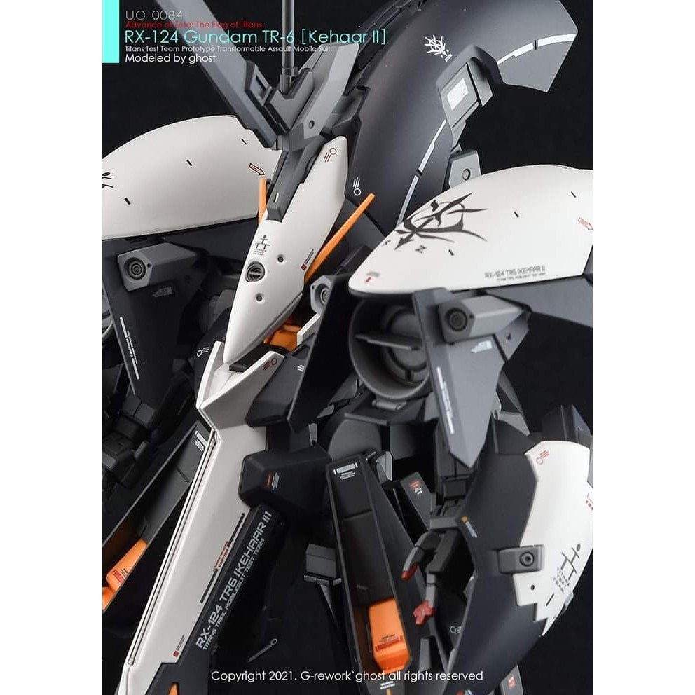 YAN FLAME Water Slide Decal GHOST HG 1/144 RX-124 KEHAAR 2 TR-6 Fluo (YANHG027) 20250721