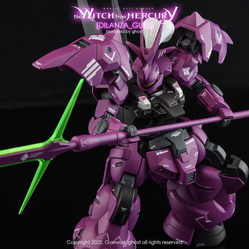 YAN FLAME Water Slide Decal GHOST HG HG TWFM Guel's dilanza Fluo (YANHG088) 20250721