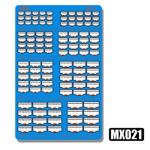 MOSHI M.S. MX019-MX024  Military Model Etching Detail Parts
