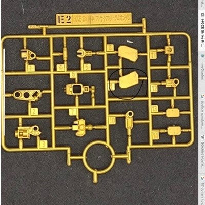 CB HG 23 butcher parts for 192 Strike Freedom