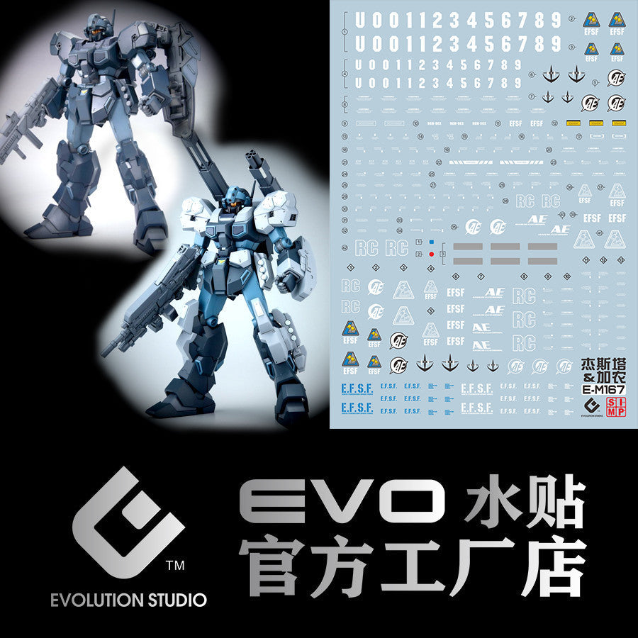 20250721 EVO MG RGM-96X Jesta Cannon Fluo Water Slide Decal EVOMG033