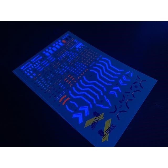 20250722 XUEYAN XY / SNOW FLAME MG 1/100 AGE-2 Magnum Fluorescences Water slide decal