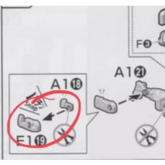 CB RG 08 1/144 butcher parts for  Banshee C5 PC10 F8 G25 J7