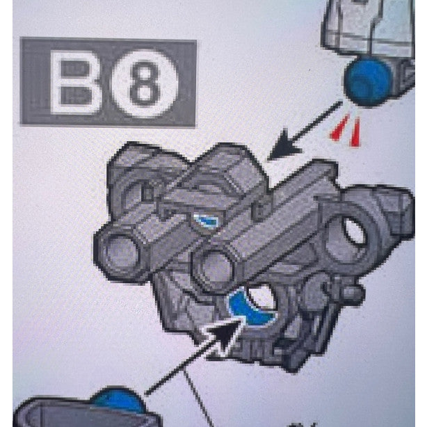 CB HG 09 1/144 butcher parts for Calibarn
