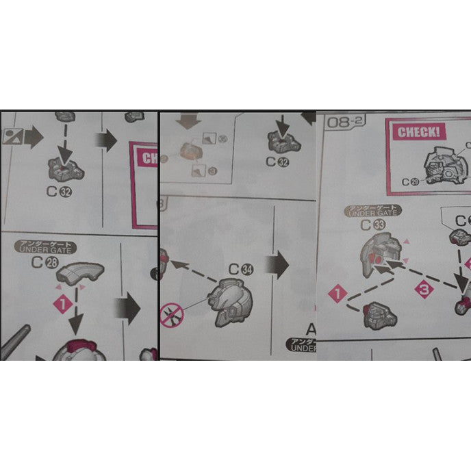 CB RG 11 butcher parts for 31 Crossbone X1