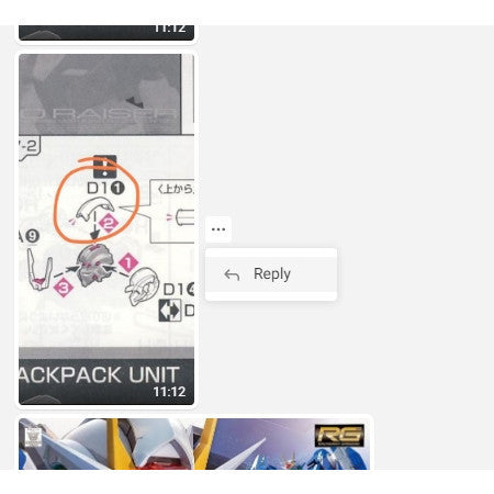 CB RG 25 butcher parts for OOR 00R raiser