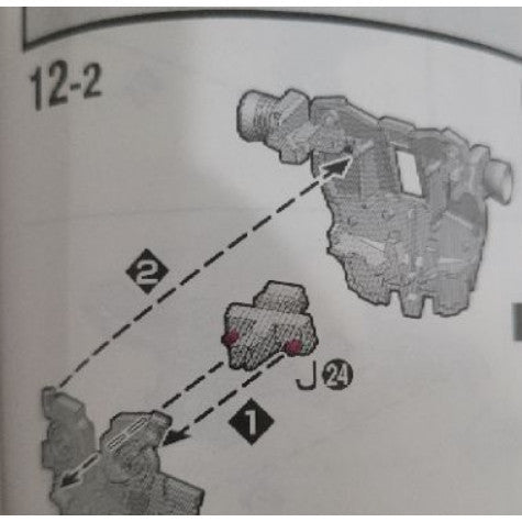 CB butcher parts for MGEX Unicorn