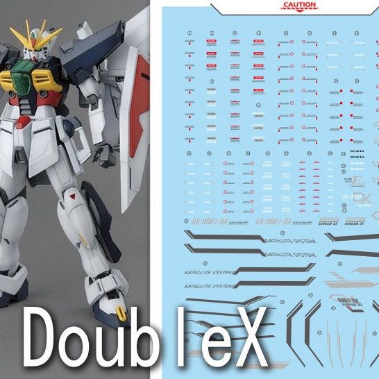 20250722 XUEYAN XY / SNOW FLAME MG 98 1/100 Double X DX Water slide decal