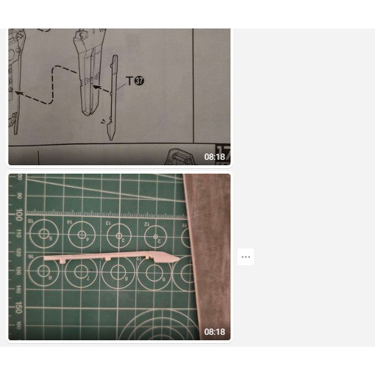 CB MG 29 butcher parts for  ASTRAY Turn RED FRAME