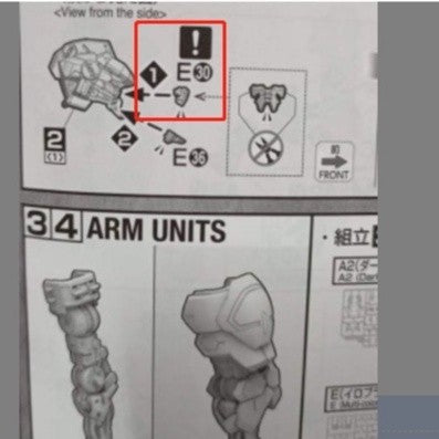 CB butcher parts for MG BARBATES