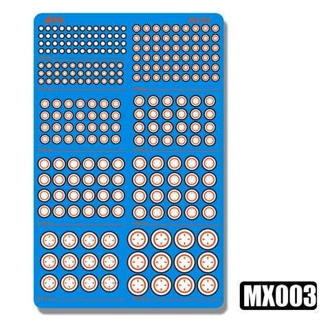 MOSHI M.S. MX001-012  Model Detail Modification Metal Etching