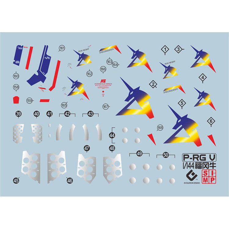 20250721 EVO RG RX-93ff NU PB fluo water slide decal EVORG041