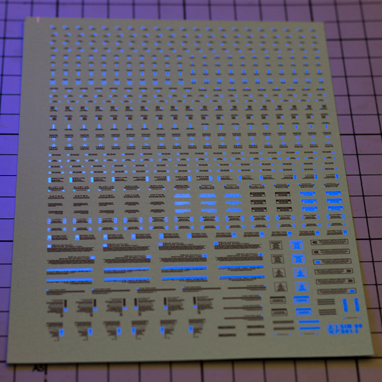 20250721 EVO RB01 HIQ Waning Sign Logo Fluo Water Slide Decal EVO100