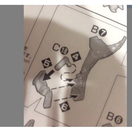 CB butcher parts for MG BARBATES